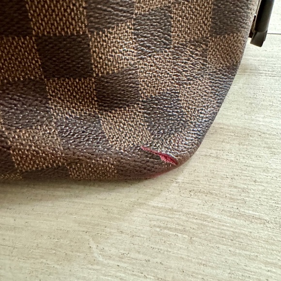 AUTHENTIC Louis Vuitton Neverfull Tote in Damier Ebine MM - Picture 9 of 12